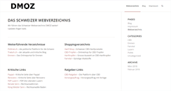 Desktop Screenshot of dmoz.ch