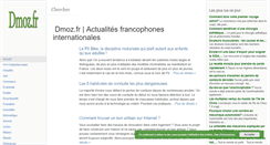 Desktop Screenshot of dmoz.fr