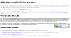 Desktop Screenshot of dmoz.de