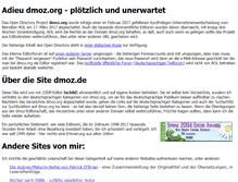 Tablet Screenshot of dmoz.de