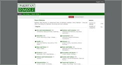 Desktop Screenshot of dmoz.pk