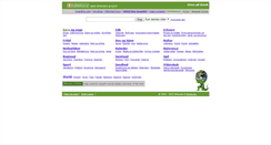 Desktop Screenshot of dmoz.dk